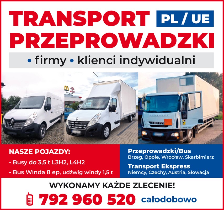 Przeprowadzki/Transport Warszawa 3.5/7.5T 