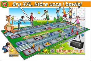 DZIECI BEZPIECZNE GRY XXL dla DZIECI do nauki i zabawy KangurGra.pl