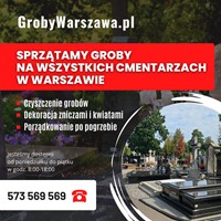 Sprzątanie grobów Warszawa i okolice